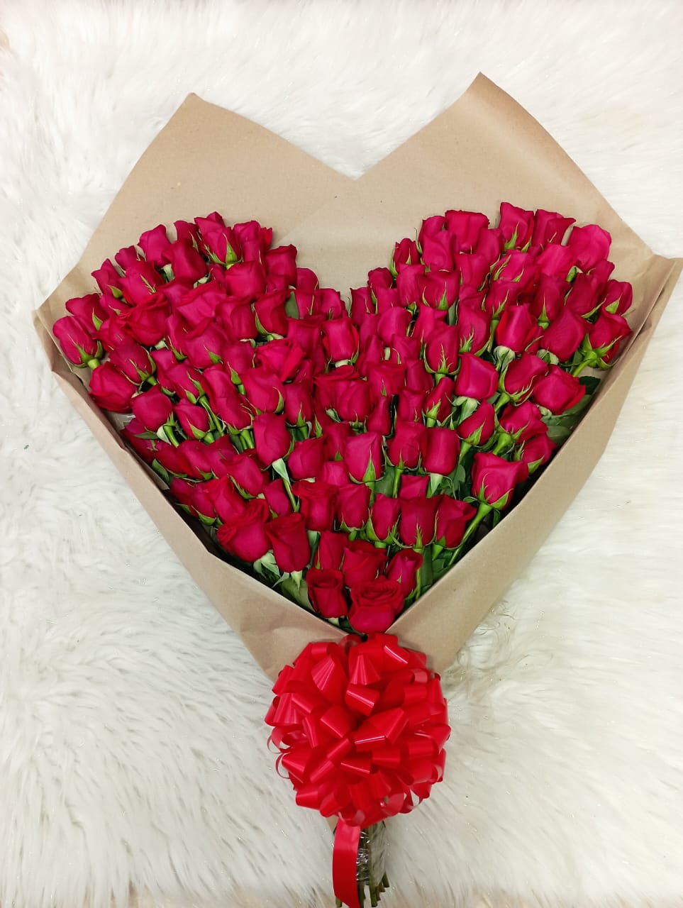 corazon de rosas