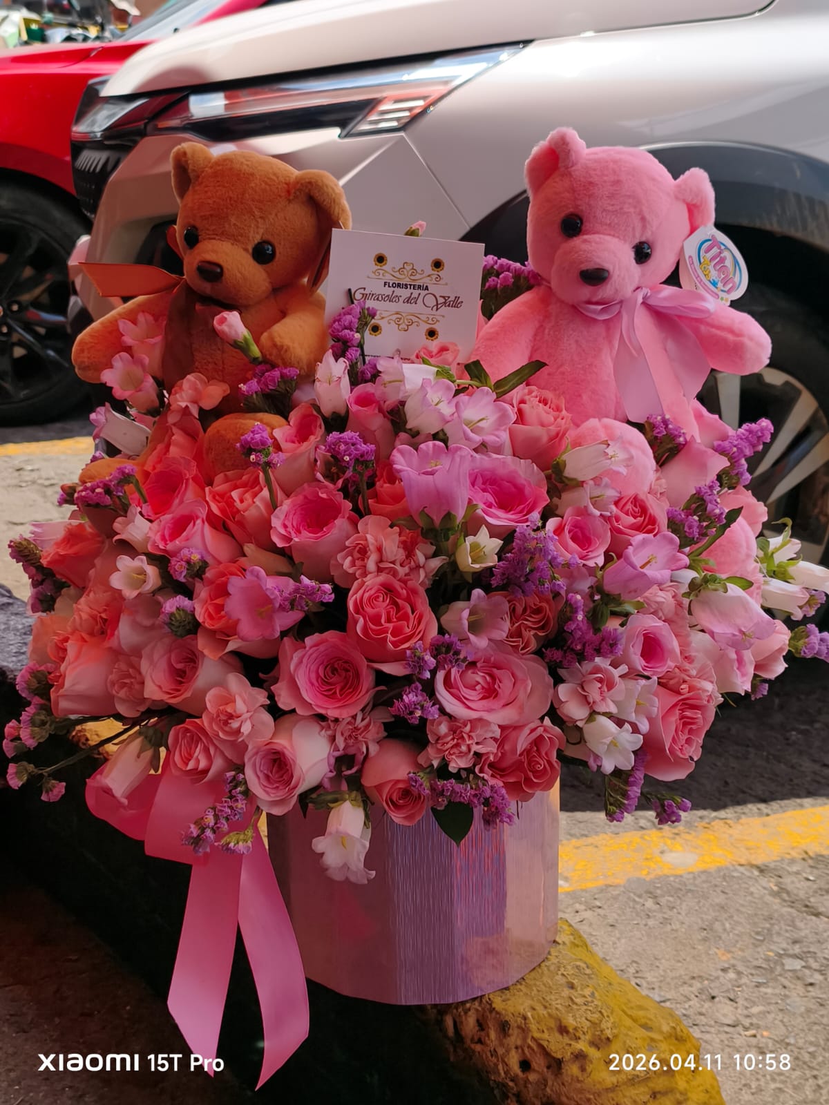 Peluche Rosa