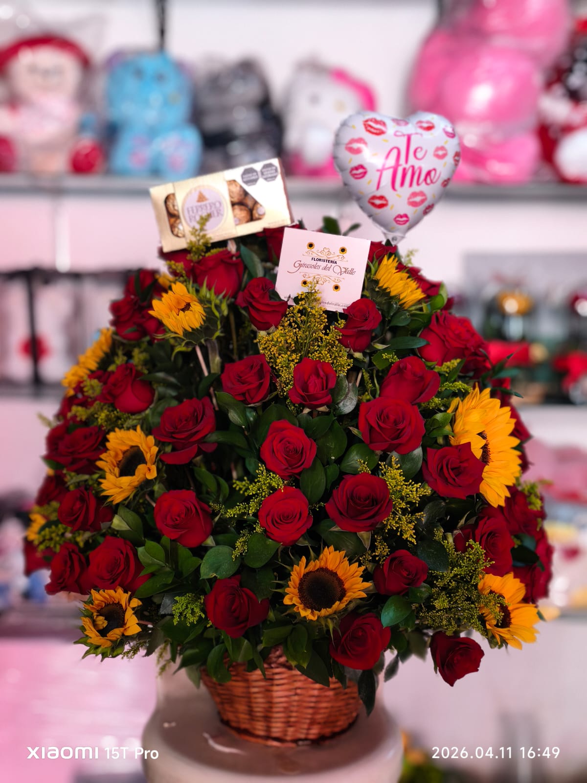 Canasta de flores